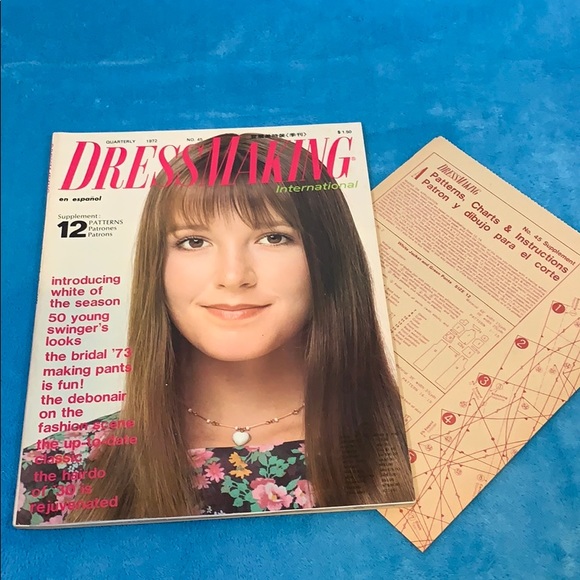 1972 FASHION Dressmaking International Magazine